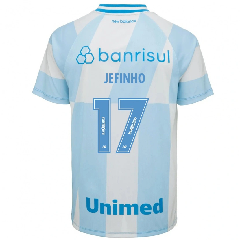 Danxen Män Jefinho #17 Ljusblå Vit Bortatröja Matchtröjor 2026/27 Tröjor T-Tröja