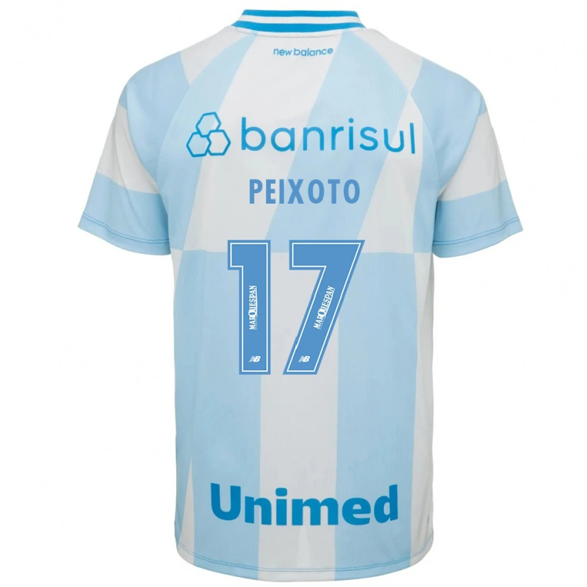 Danxen Män Clarisse Benicio Peixoto #17 Ljusblå Vit Bortatröja Matchtröjor 2026/27 Tröjor T-Tröja
