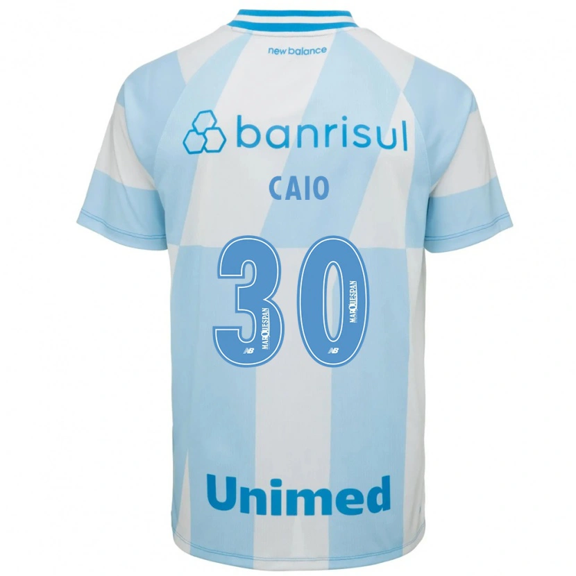 Danxen Män Rodrigo Caio #30 Ljusblå Vit Bortatröja Matchtröjor 2026/27 Tröjor T-Tröja
