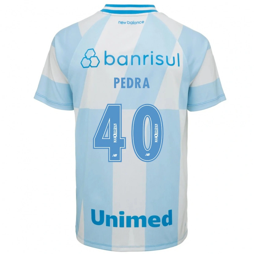 Danxen Män Duda Pedra #40 Ljusblå Vit Bortatröja Matchtröjor 2026/27 Tröjor T-Tröja