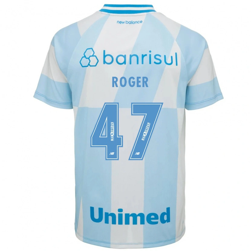 Danxen Män Roger Dias Fernandes #47 Ljusblå Vit Bortatröja Matchtröjor 2026/27 Tröjor T-Tröja