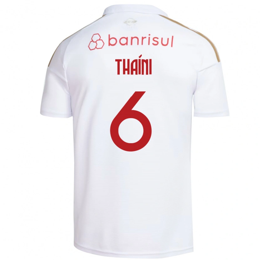 Danxen Män Thaíni #6 Vit Röd Bortatröja Matchtröjor 2026/27 Tröjor T-Tröja