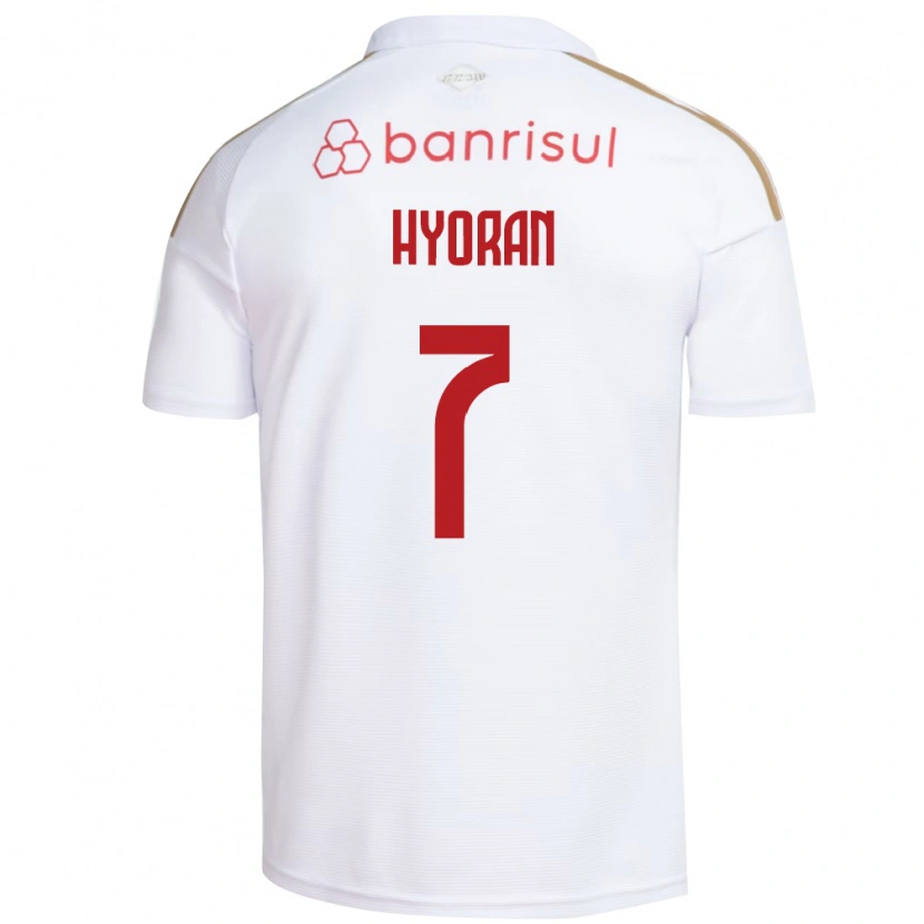 Danxen Män Hyoran #7 Vit Röd Bortatröja Matchtröjor 2026/27 Tröjor T-Tröja