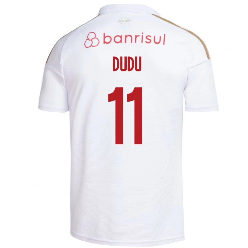 Danxen Män Dudu #11 Vit Röd Bortatröja Matchtröjor 2026/27 Tröjor T-Tröja