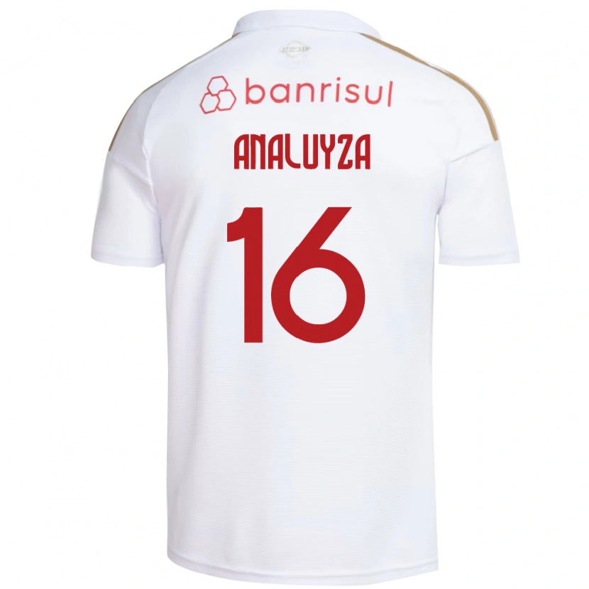 Danxen Män Analuyza #16 Vit Röd Bortatröja Matchtröjor 2026/27 Tröjor T-Tröja