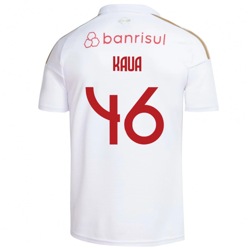 Danxen Män Pedro Kauã #46 Vit Röd Bortatröja Matchtröjor 2026/27 Tröjor T-Tröja