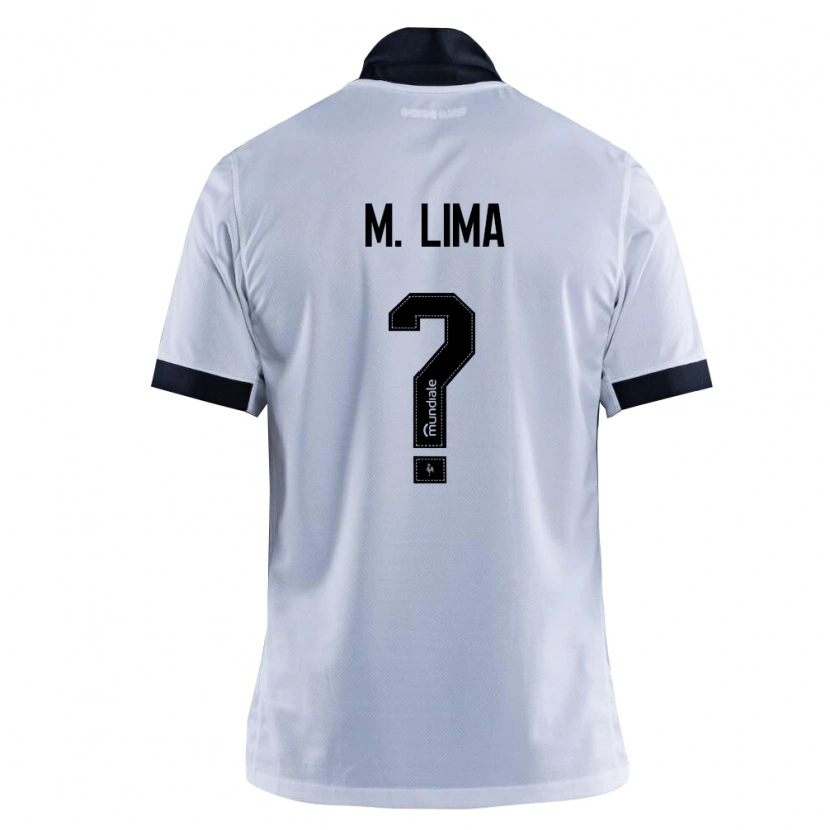 Danxen Män Matheus Lima #0 Svart Vit Bortatröja Matchtröjor 2026/27 Tröjor T-Tröja