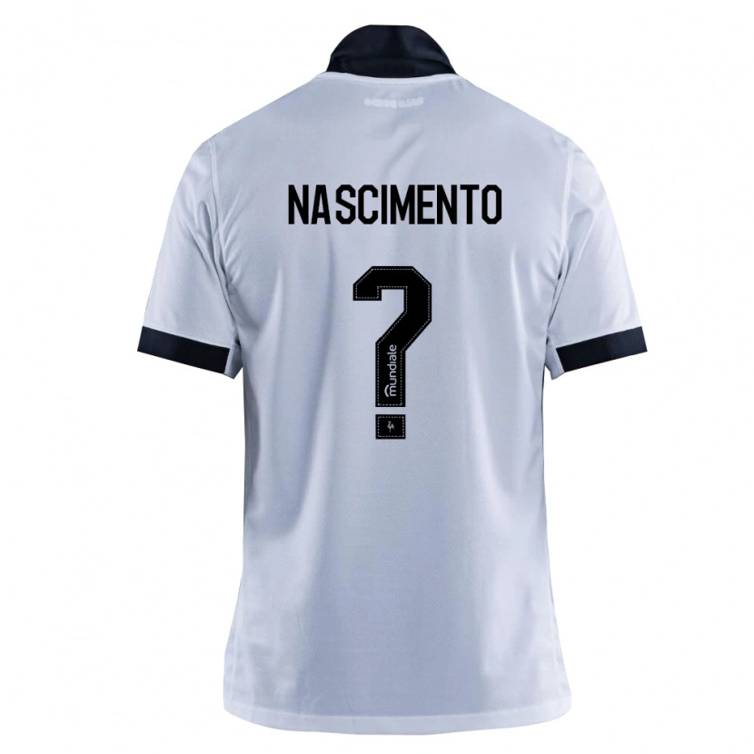 Danxen Män Ruan Nascimento #0 Svart Vit Bortatröja Matchtröjor 2026/27 Tröjor T-Tröja