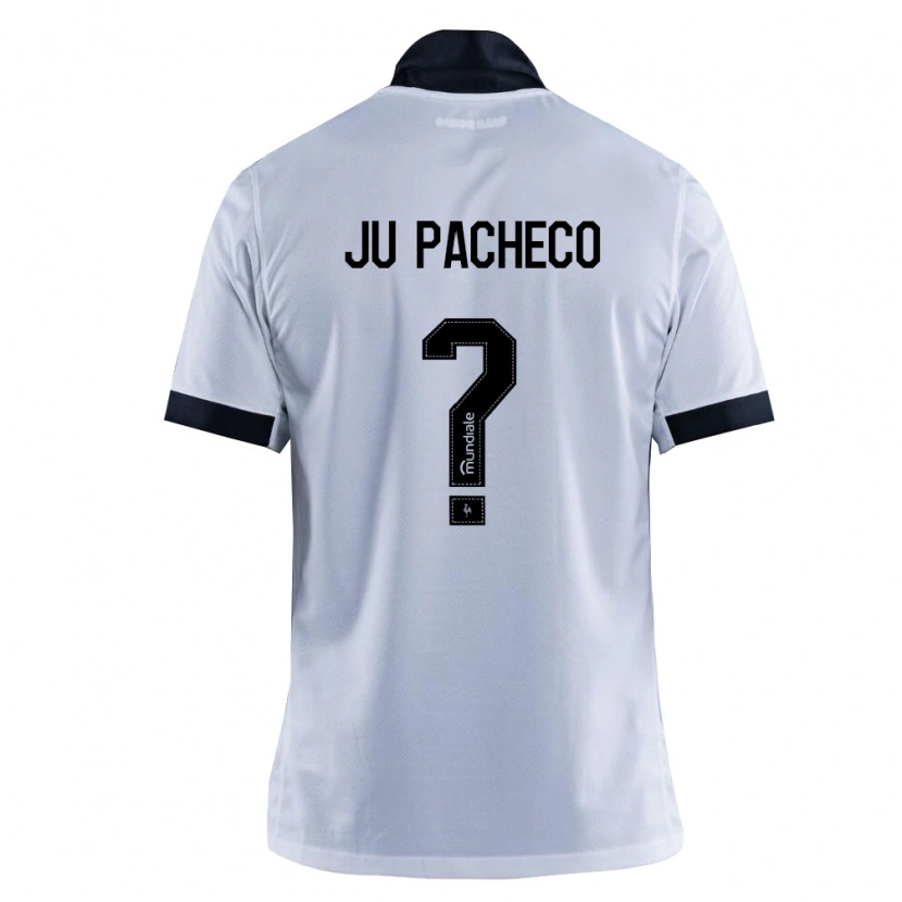Danxen Män Ju Pacheco #0 Svart Vit Bortatröja Matchtröjor 2026/27 Tröjor T-Tröja