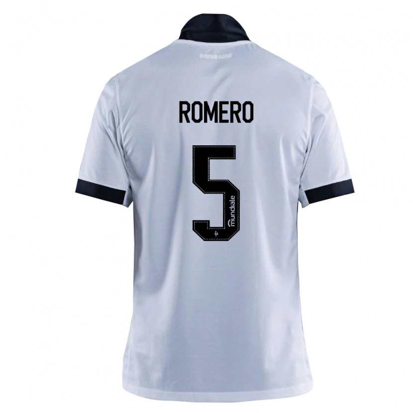 Danxen Män Mateus Romero #5 Svart Vit Bortatröja Matchtröjor 2026/27 Tröjor T-Tröja