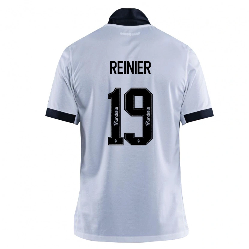 Danxen Män Reinier Jesus Carvalho #19 Svart Vit Bortatröja Matchtröjor 2026/27 Tröjor T-Tröja