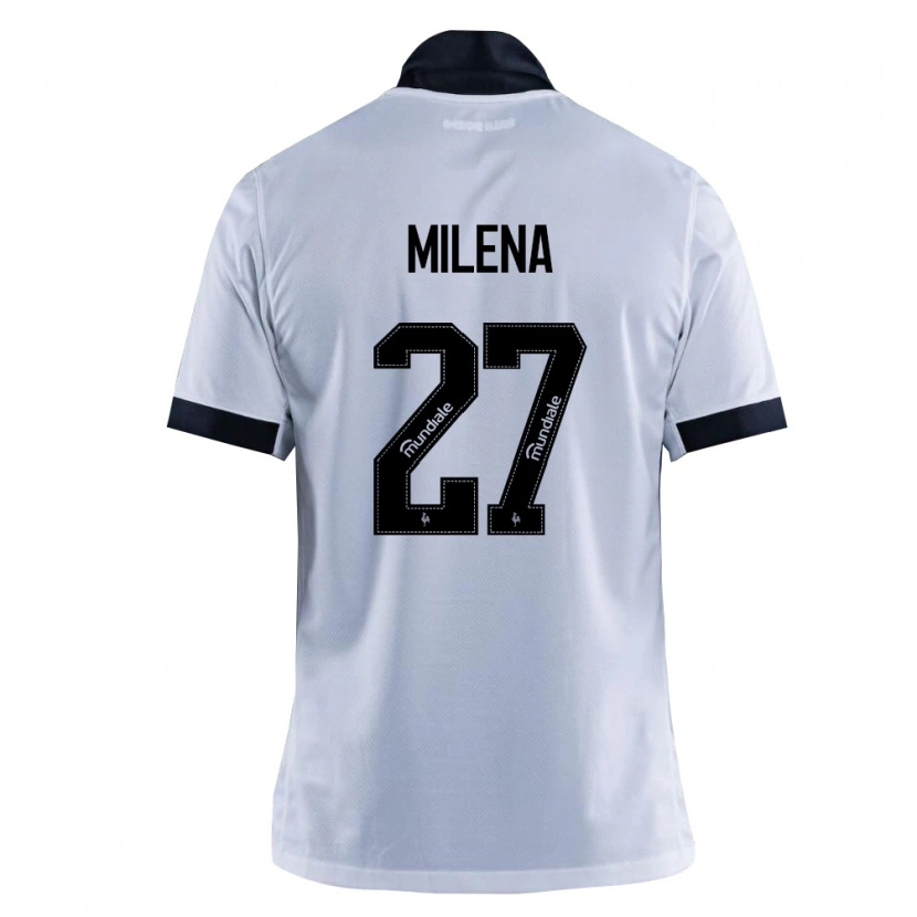 Danxen Män Milena #27 Svart Vit Bortatröja Matchtröjor 2026/27 Tröjor T-Tröja