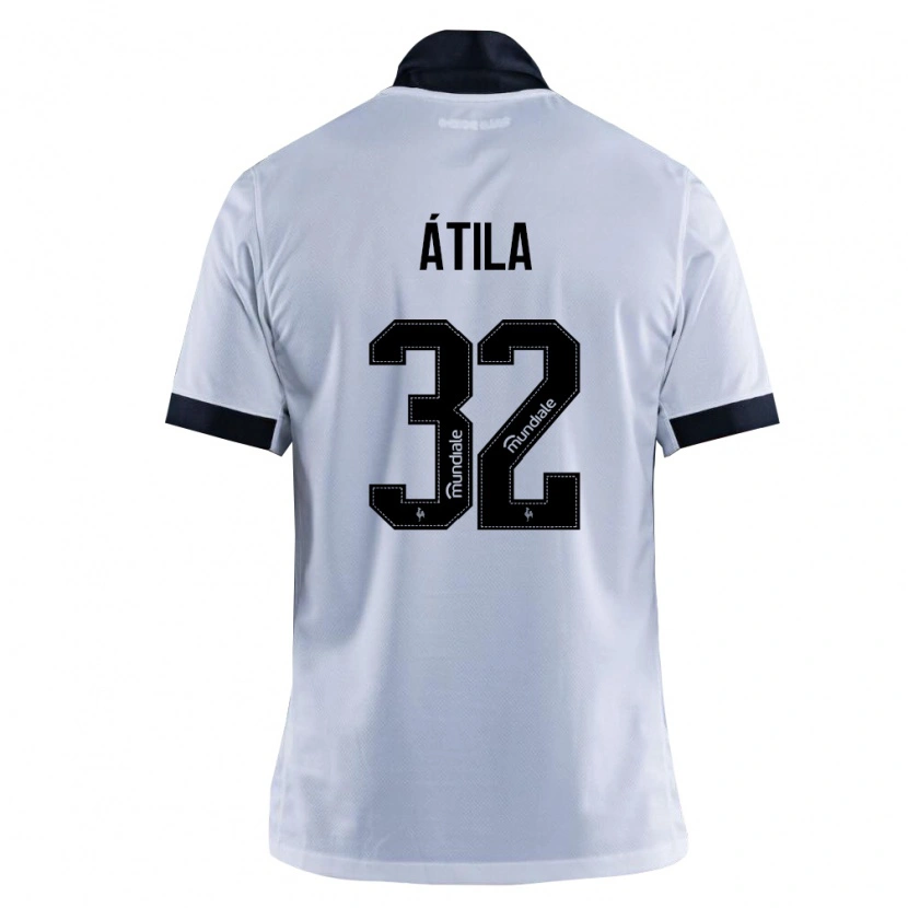 Danxen Män Gabriel Atila #32 Svart Vit Bortatröja Matchtröjor 2026/27 Tröjor T-Tröja