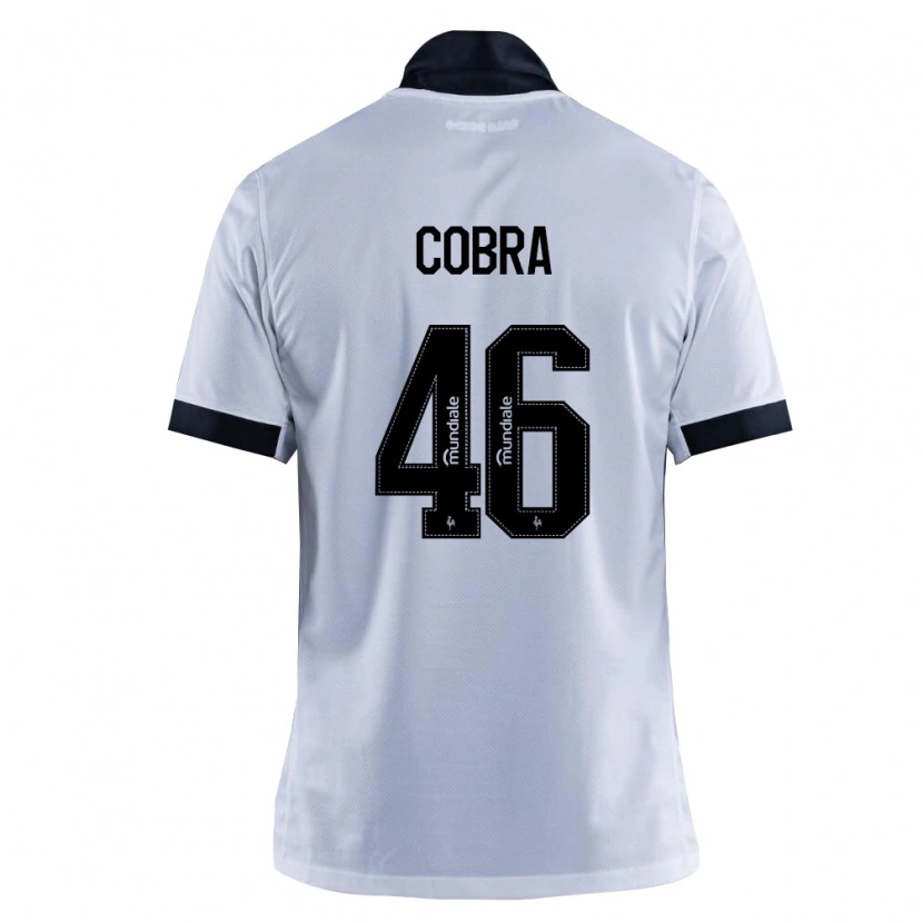 Danxen Män Pedro Cobra #46 Svart Vit Bortatröja Matchtröjor 2026/27 Tröjor T-Tröja