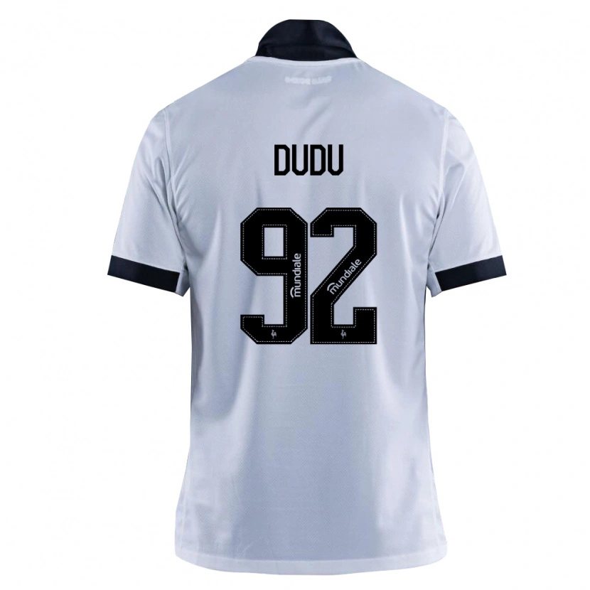 Danxen Män Dudu #92 Svart Vit Bortatröja Matchtröjor 2026/27 Tröjor T-Tröja