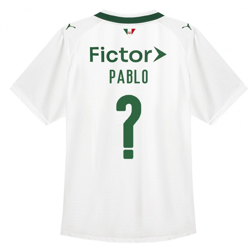 Danxen Män Ruan Pablo #0 Grön Vit Bortatröja Matchtröjor 2026/27 Tröjor T-Tröja