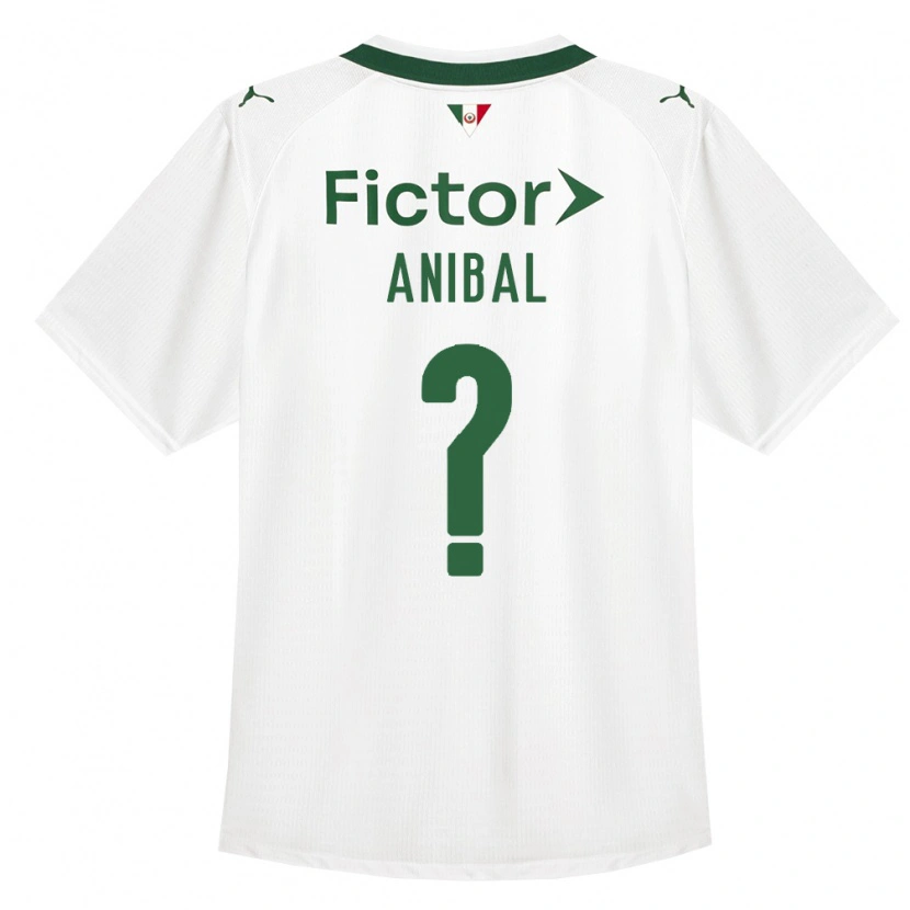 Danxen Män Anibal #0 Grön Vit Bortatröja Matchtröjor 2026/27 Tröjor T-Tröja