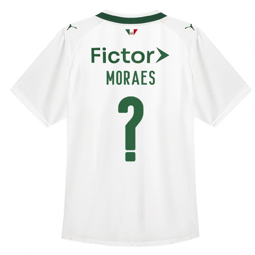 Danxen Män Kauã Moraes #0 Grön Vit Bortatröja Matchtröjor 2026/27 Tröjor T-Tröja