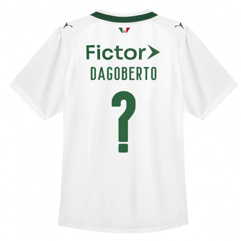 Danxen Män Dagoberto #0 Grön Vit Bortatröja Matchtröjor 2026/27 Tröjor T-Tröja