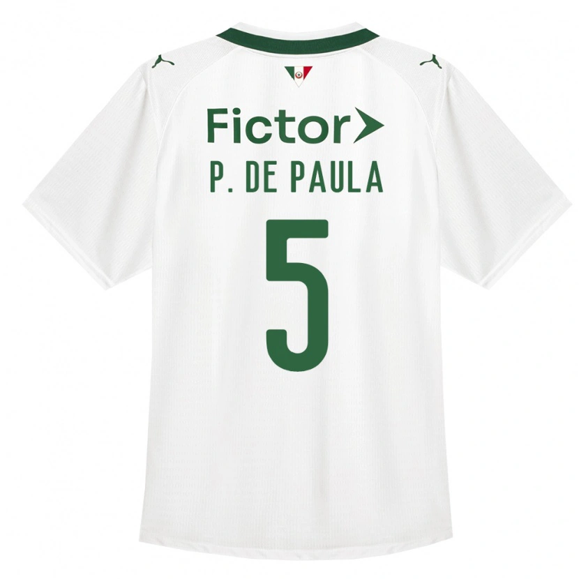 Danxen Män Patrick De Paula #5 Grön Vit Bortatröja Matchtröjor 2026/27 Tröjor T-Tröja