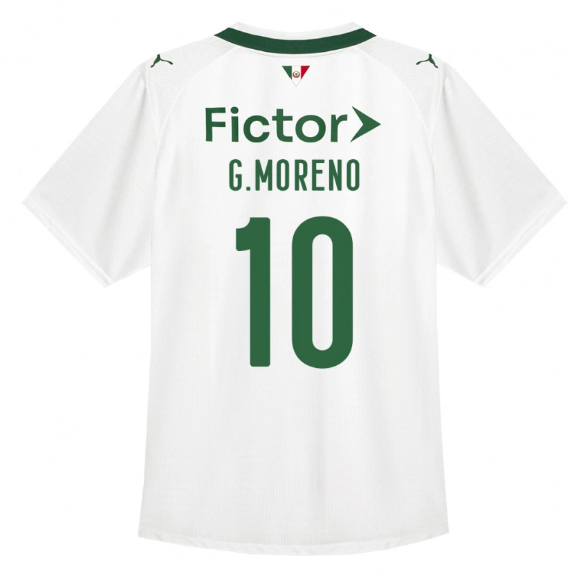 Danxen Män Gerardo Moreno #10 Grön Vit Bortatröja Matchtröjor 2026/27 Tröjor T-Tröja