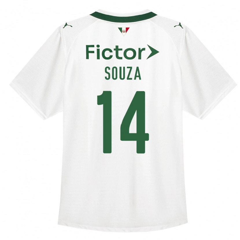 Danxen Män Luiz Fernando #14 Grön Vit Bortatröja Matchtröjor 2026/27 Tröjor T-Tröja