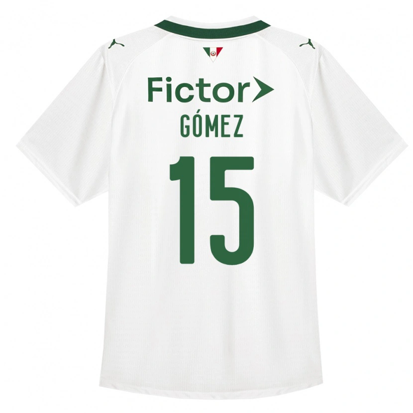 Danxen Män Gustavo Gómez #15 Grön Vit Bortatröja Matchtröjor 2026/27 Tröjor T-Tröja