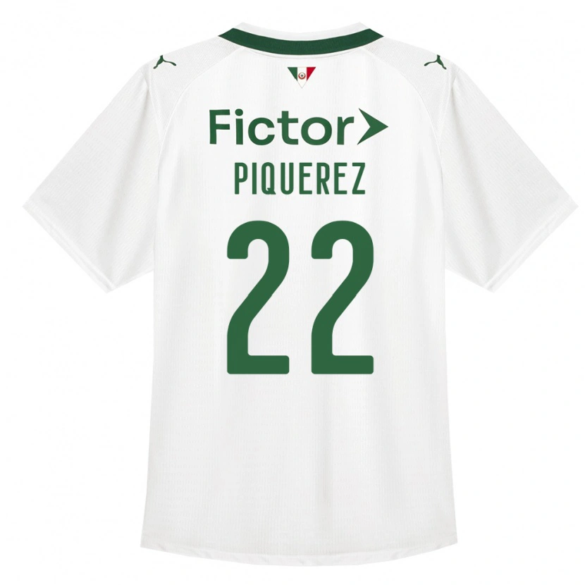 Danxen Män Joaquín Piquerez #22 Grön Vit Bortatröja Matchtröjor 2026/27 Tröjor T-Tröja