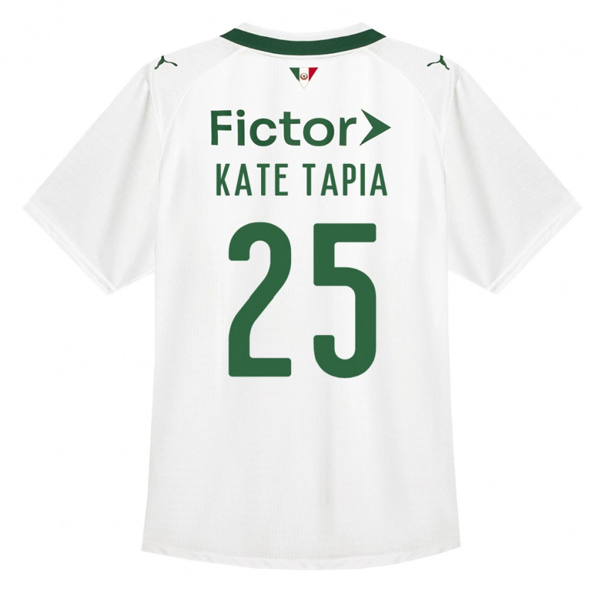 Danxen Män Kate Tapia #25 Grön Vit Bortatröja Matchtröjor 2026/27 Tröjor T-Tröja