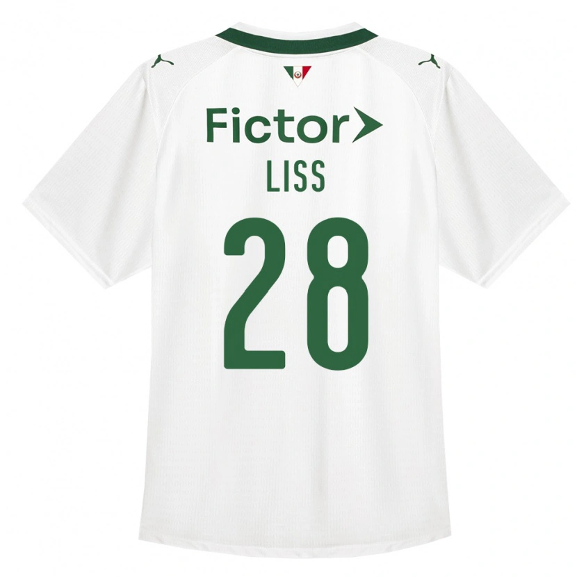 Danxen Män Victória Liss #28 Grön Vit Bortatröja Matchtröjor 2026/27 Tröjor T-Tröja