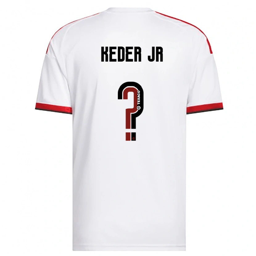 Danxen Män Keder Jr #0 Vit Röd Svart Bortatröja Matchtröjor 2026/27 Tröjor T-Tröja