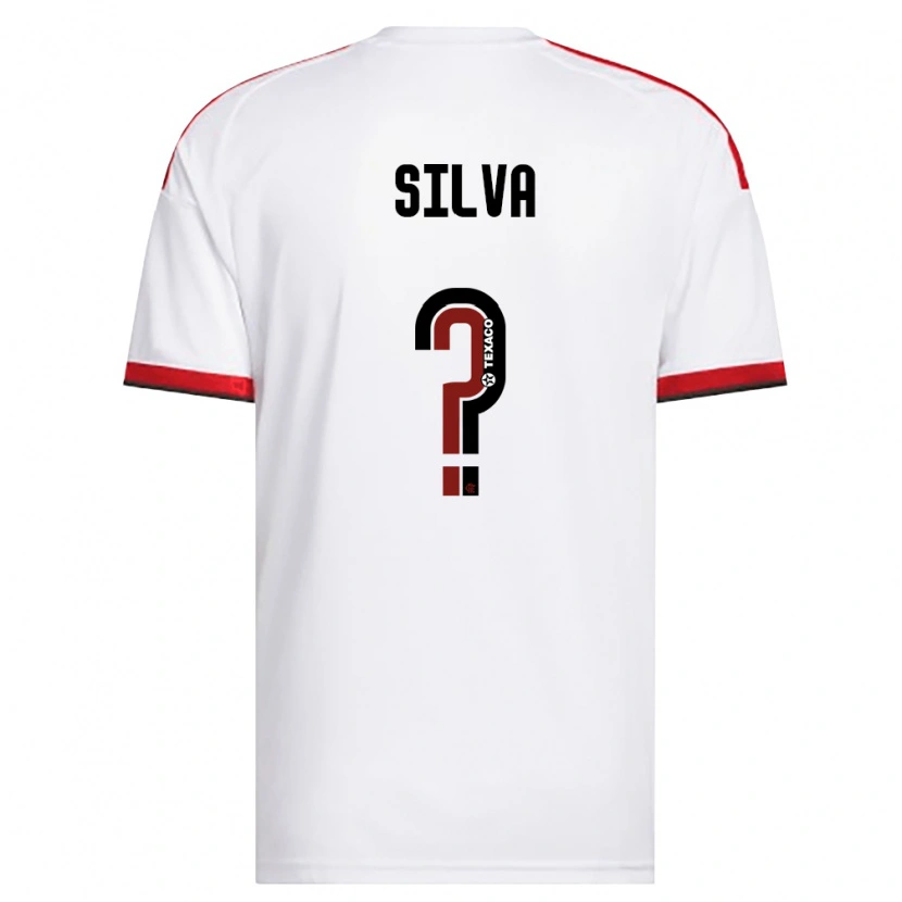 Danxen Män Victor Silva #0 Vit Röd Svart Bortatröja Matchtröjor 2026/27 Tröjor T-Tröja