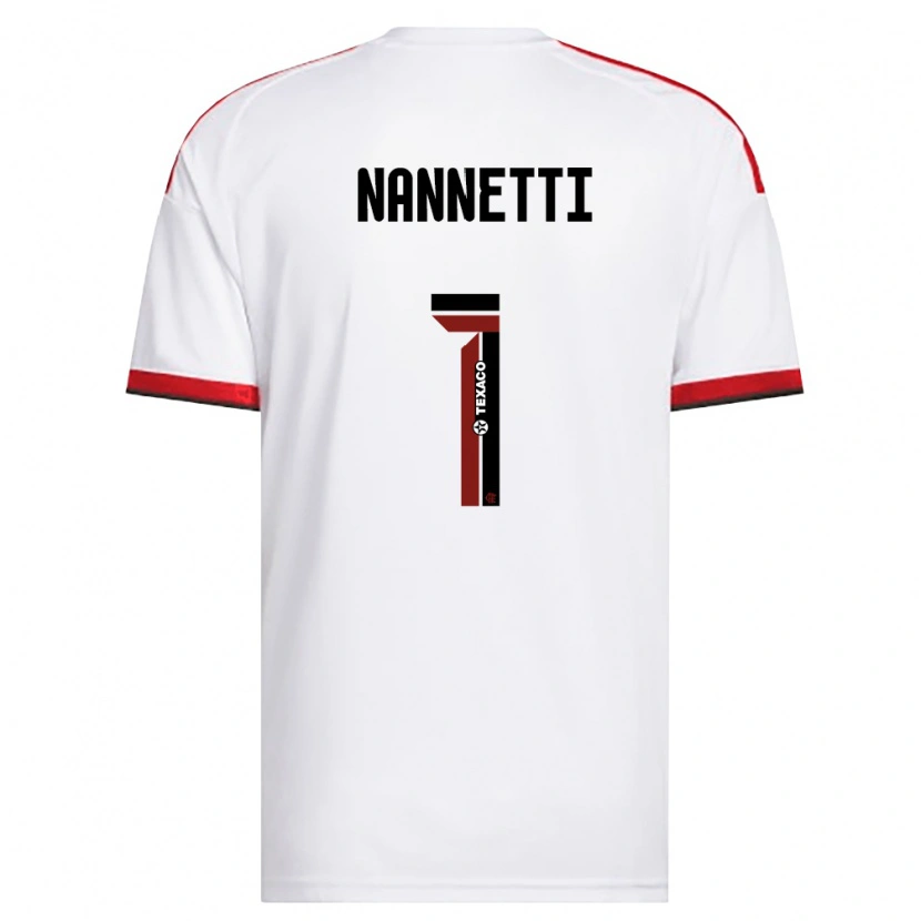 Danxen Män Léo Nannetti #1 Vit Röd Svart Bortatröja Matchtröjor 2026/27 Tröjor T-Tröja