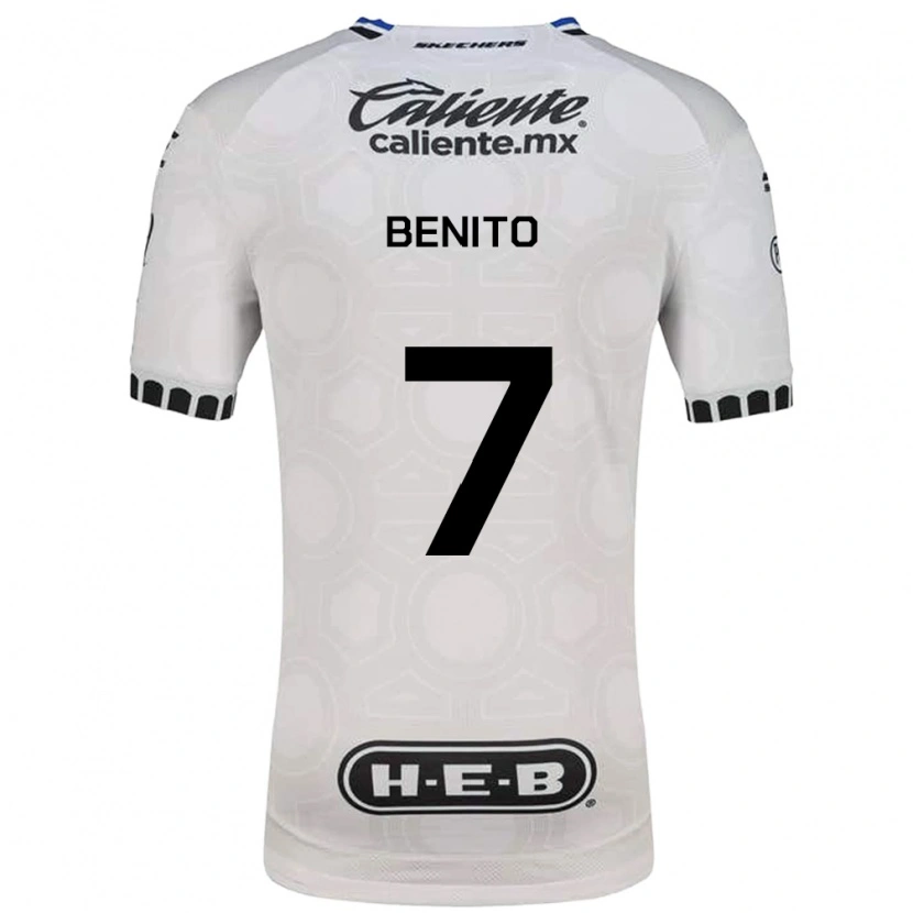 Danxen Män Iker Benito #7 Vit Svart Blå Hemmatröja Matchtröjor 2026/27 Tröjor T-Tröja