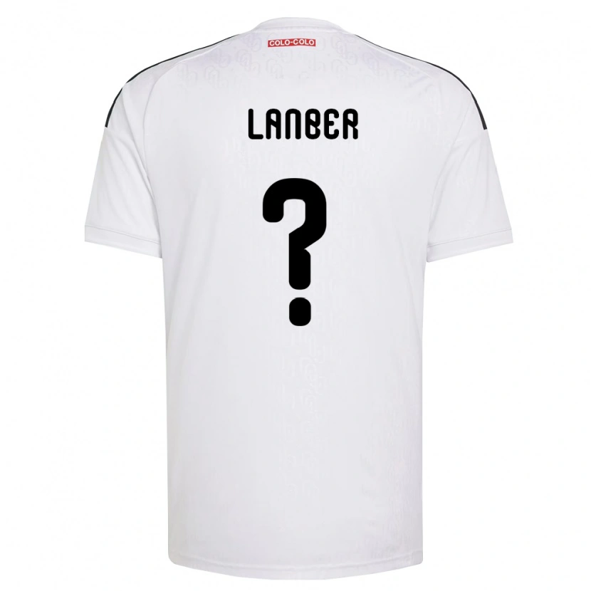Danxen Kvinnor Maximiliano Lanber #0 Vit Svart Hemmatröja Matchtröjor 2026/27 Tröjor T-Tröja