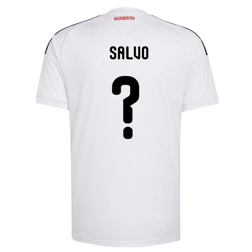 Danxen Kvinnor Claudio Salvo #0 Vit Svart Hemmatröja Matchtröjor 2026/27 Tröjor T-Tröja