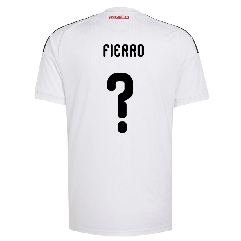 Danxen Kvinnor Julio Fierro #0 Vit Svart Hemmatröja Matchtröjor 2026/27 Tröjor T-Tröja