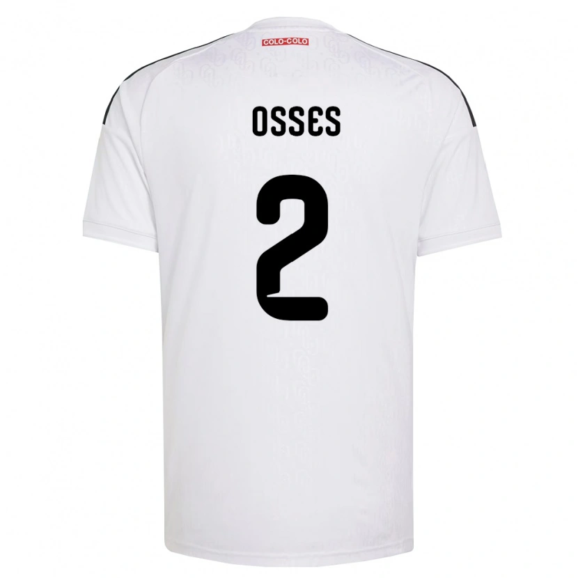 Danxen Kvinnor Martina Osses #2 Vit Svart Hemmatröja Matchtröjor 2026/27 Tröjor T-Tröja