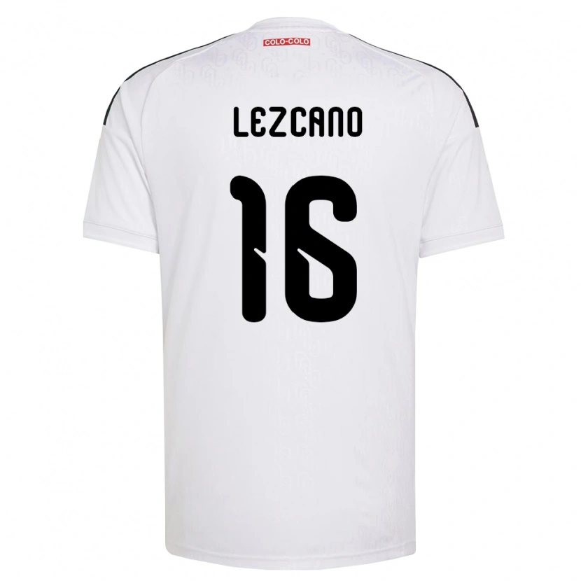 Danxen Kvinnor Darío Lezcano #16 Vit Svart Hemmatröja Matchtröjor 2026/27 Tröjor T-Tröja