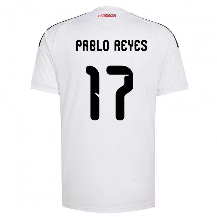 Danxen Kvinnor Juan Pablo Reyes #17 Vit Svart Hemmatröja Matchtröjor 2026/27 Tröjor T-Tröja