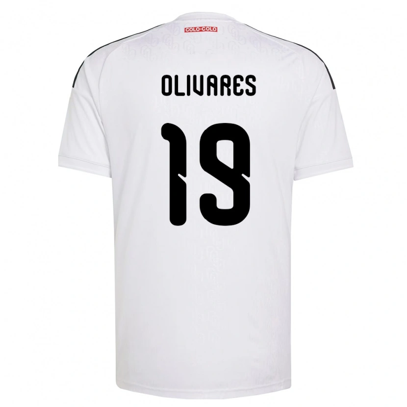 Danxen Kvinnor Michelle Olivares #19 Vit Svart Hemmatröja Matchtröjor 2026/27 Tröjor T-Tröja