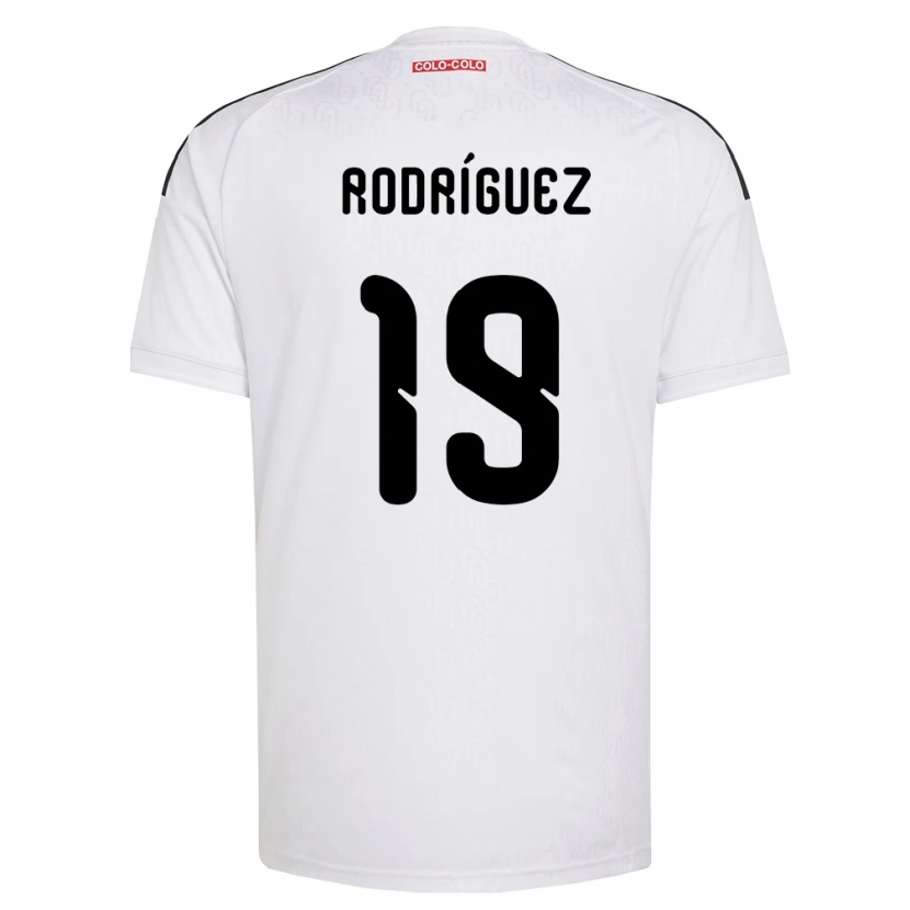 Danxen Kvinnor Salomón Rodríguez #19 Vit Svart Hemmatröja Matchtröjor 2026/27 Tröjor T-Tröja