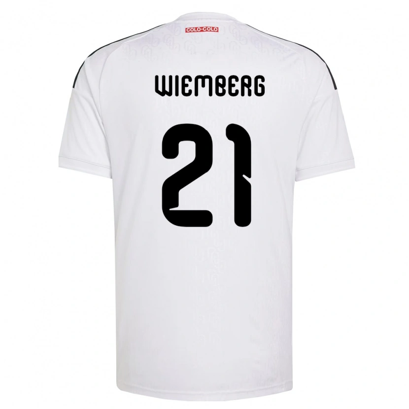 Danxen Kvinnor Erick Wiemberg #21 Vit Svart Hemmatröja Matchtröjor 2026/27 Tröjor T-Tröja