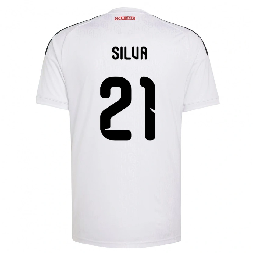 Danxen Kvinnor Agustin Silva #21 Vit Svart Hemmatröja Matchtröjor 2026/27 Tröjor T-Tröja