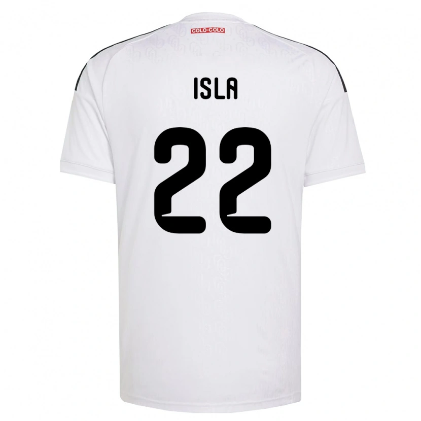 Danxen Kvinnor Mauricio Isla #22 Vit Svart Hemmatröja Matchtröjor 2026/27 Tröjor T-Tröja