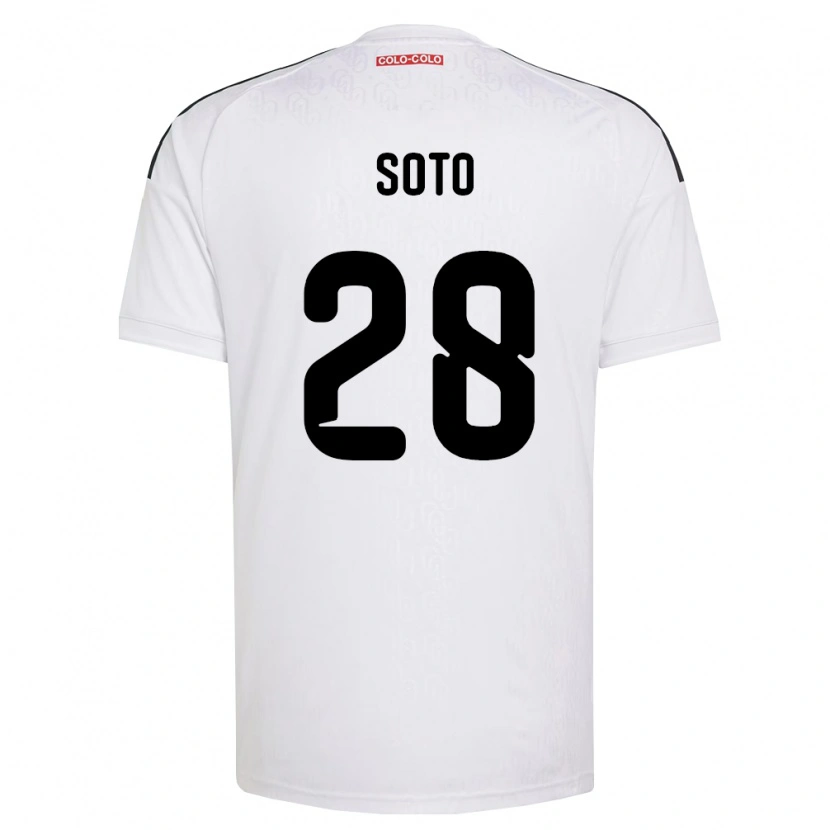 Danxen Kvinnor Lucas Soto #28 Vit Svart Hemmatröja Matchtröjor 2026/27 Tröjor T-Tröja