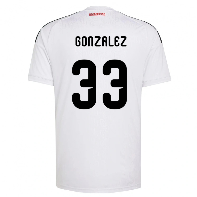 Danxen Kvinnor Ramiro González #33 Vit Svart Hemmatröja Matchtröjor 2026/27 Tröjor T-Tröja