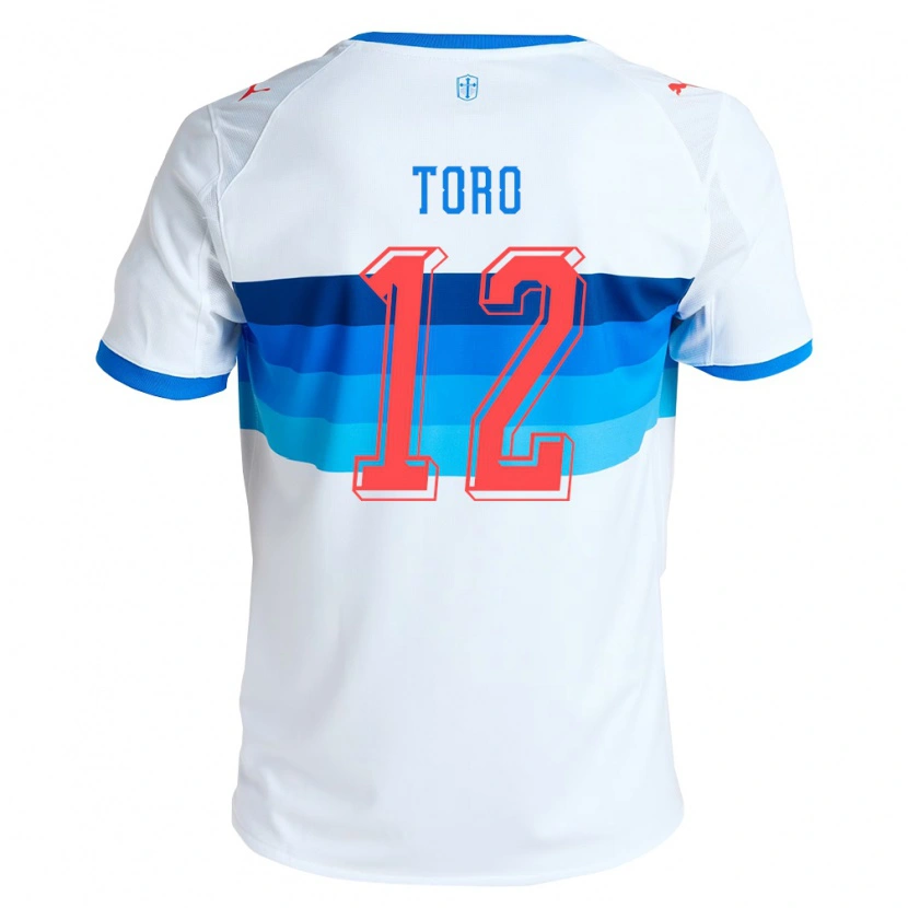 Danxen Kvinnor Ian Toro #12 Vit Himmelsblå Hemmatröja Matchtröjor 2026/27 Tröjor T-Tröja