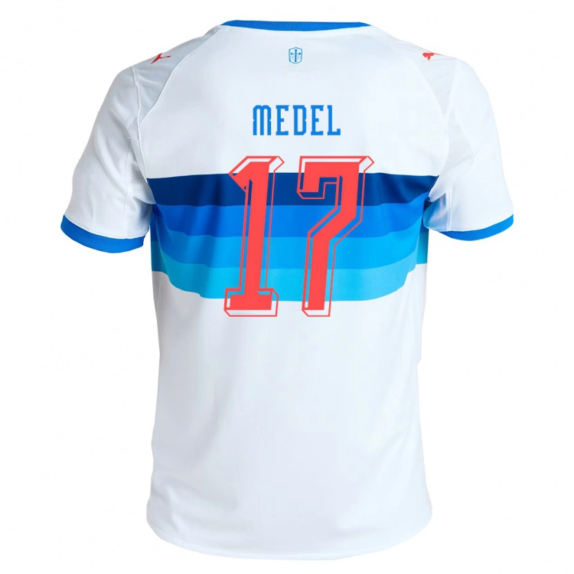 Danxen Kvinnor Gary Medel #17 Vit Himmelsblå Hemmatröja Matchtröjor 2026/27 Tröjor T-Tröja