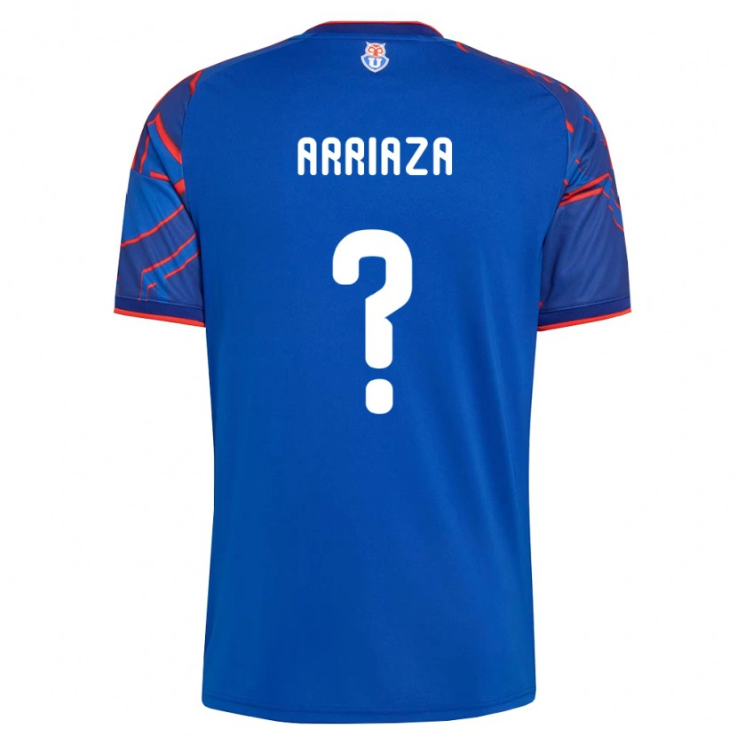 Danxen Kvinnor Cristóbal Arriaza #0 Kungligt Blå Röd Hemmatröja Matchtröjor 2026/27 Tröjor T-Tröja